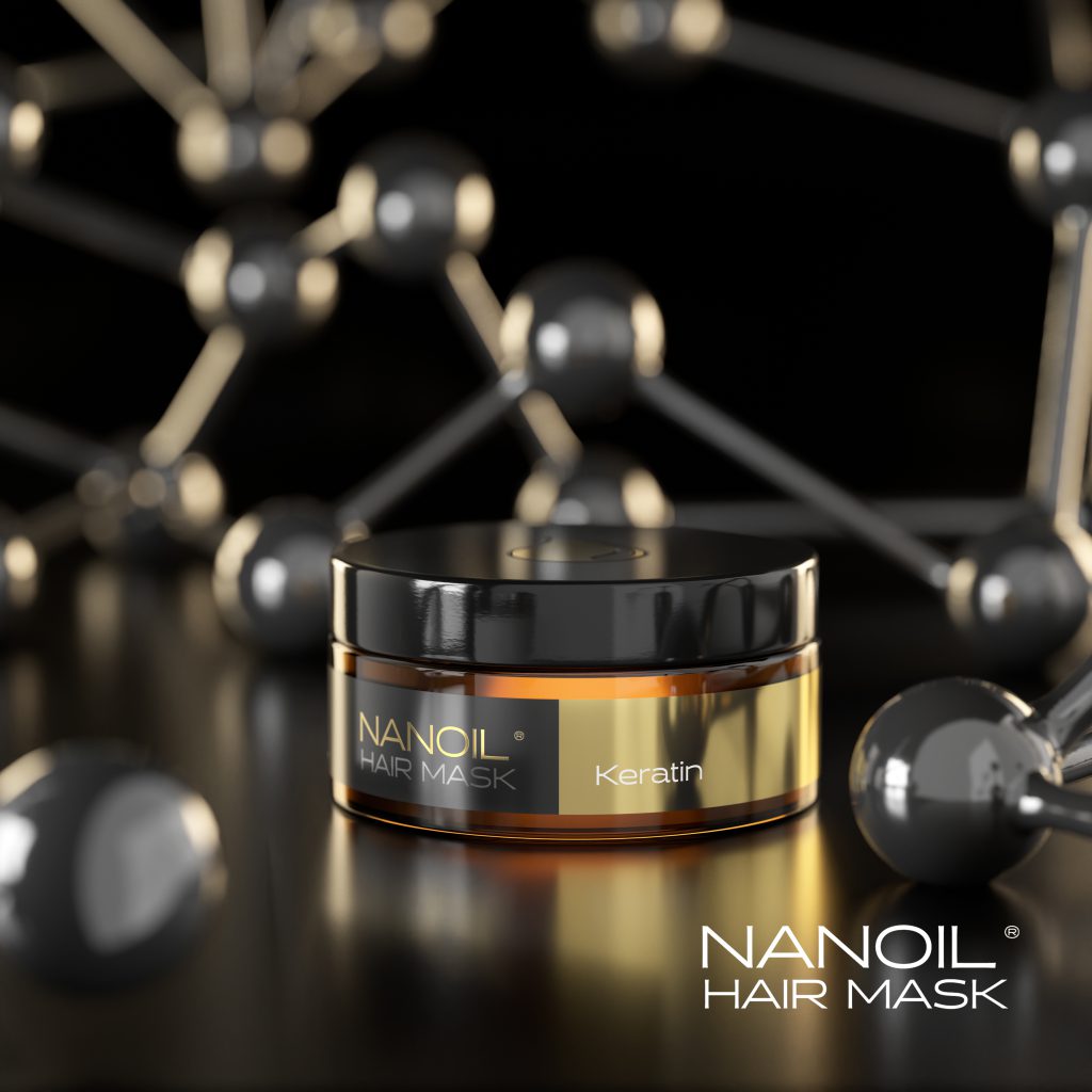 Cel mai recent produs de succes lansat de Nanoil! Masca de păr cu cheratină