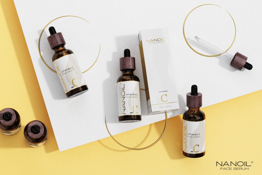 NANOIL Vitamin C Face Serum. Un plus de energie pentru o piele strălucitoare!